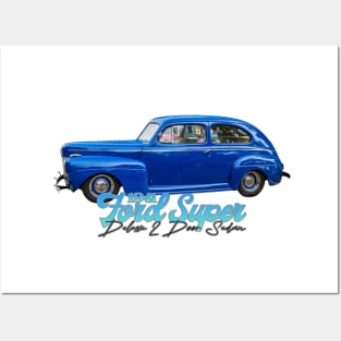 1941 Ford Super Deluxe 2 Door Sedan Posters and Art